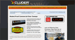 Desktop Screenshot of getxcluder.com